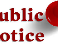 Public Notice - Camping Parked for safety reasons
